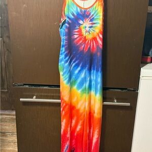 Vibrant Tie-Dye romper